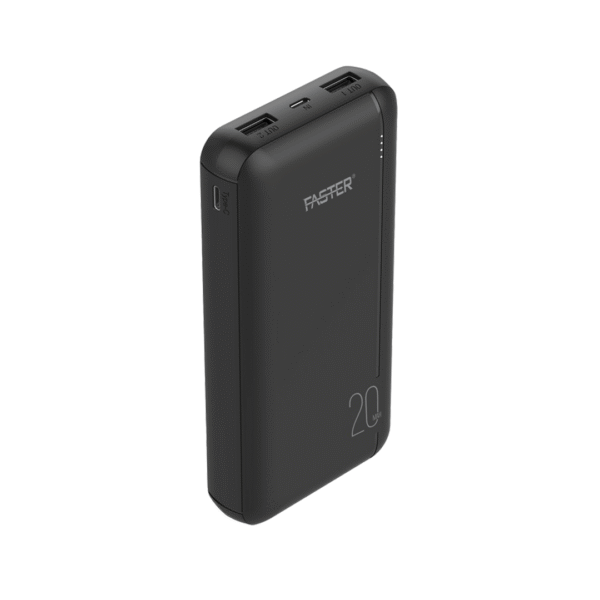 FASTER W21 High-Capacity Power Bank 20000 MAh